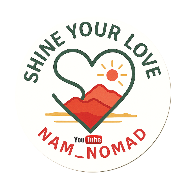 Shine Your Love Stickers Nam Nomad